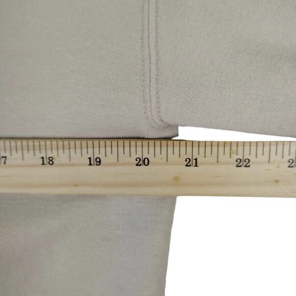 Bowery Supply Co Amour Hoodie Mens Medium Beige Graphic Rose Pullover Sweatshirt - Picture 6 of 8